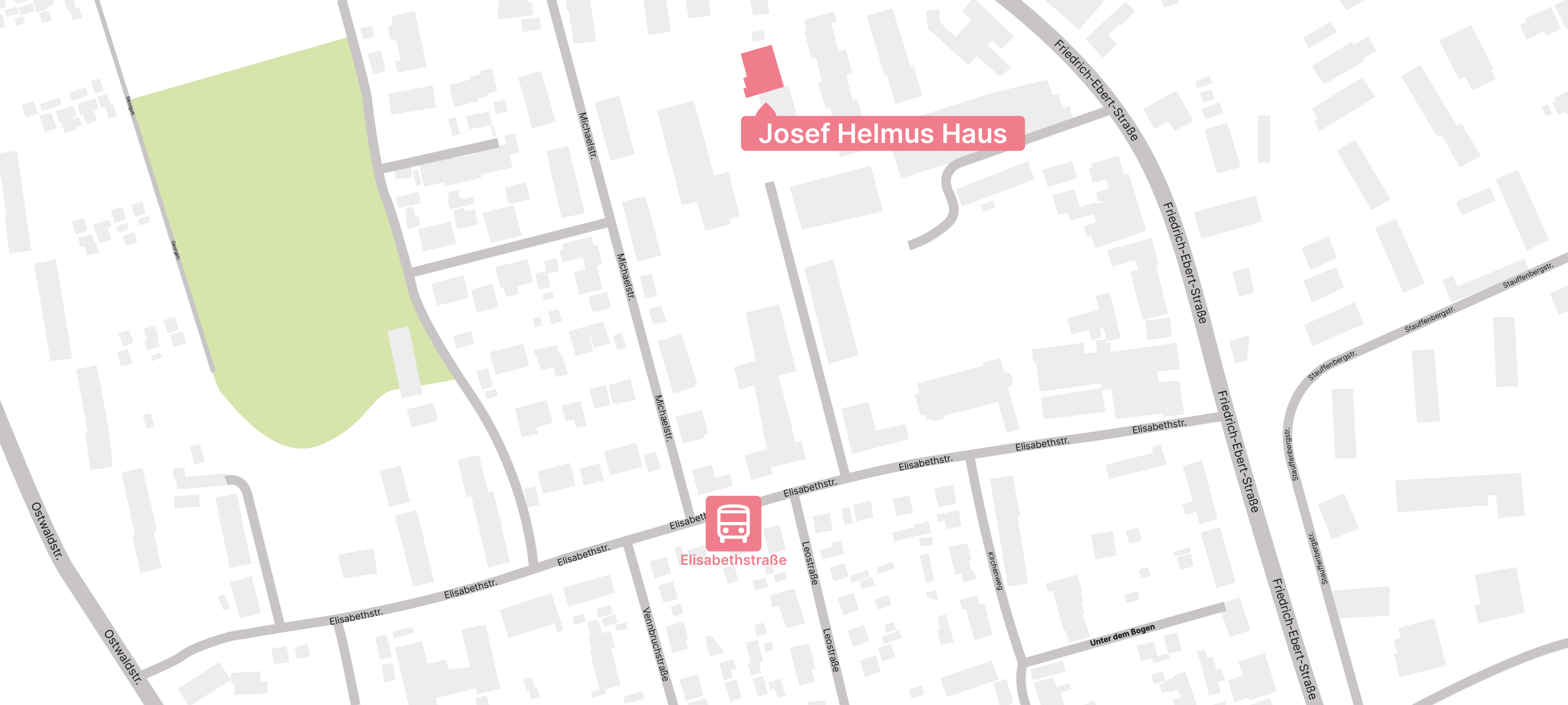 Anfahrtskizze Josef Helmus Haus