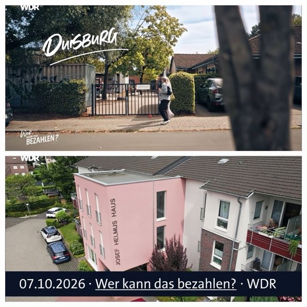 Fernsehen können wir auch! 📺
Heute lief im WDR ein Beitrag zum Thema „Pflege im Alter: Das kostet der Ruhestand“. Auch...